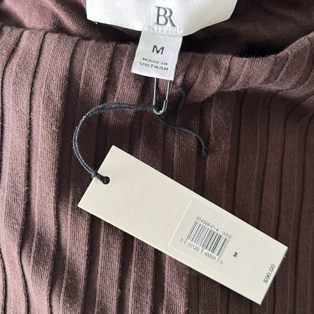 Wide Ribbed Draped Top - Picture 4 of 6